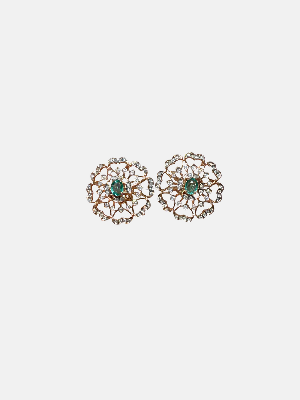 Flower Diamond Studs