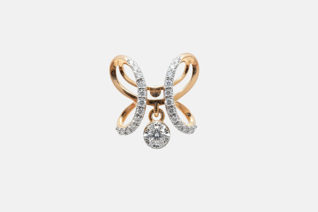 Diamond Infinity Studs